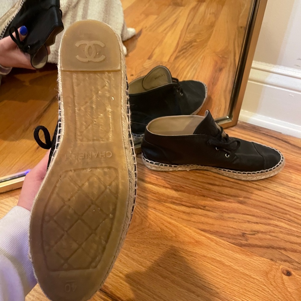 Chanel high top espadrilles - Picture 3 of 6